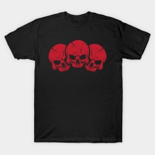 Red Skulls T-Shirt